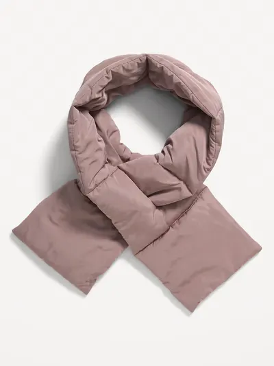 Puffer Scarf - Dusted Chocolate