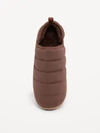 Puffer Slippers for Men - Dark Walnut — view 2