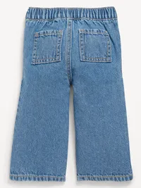 Pull-On Baggy Utility Jeans for Baby - Medium Wash — view 2