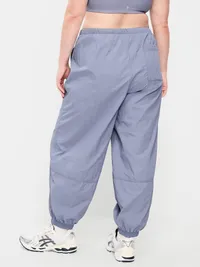 Pull-On Windbreaker Parachute Pants - Lunar Path — view 5