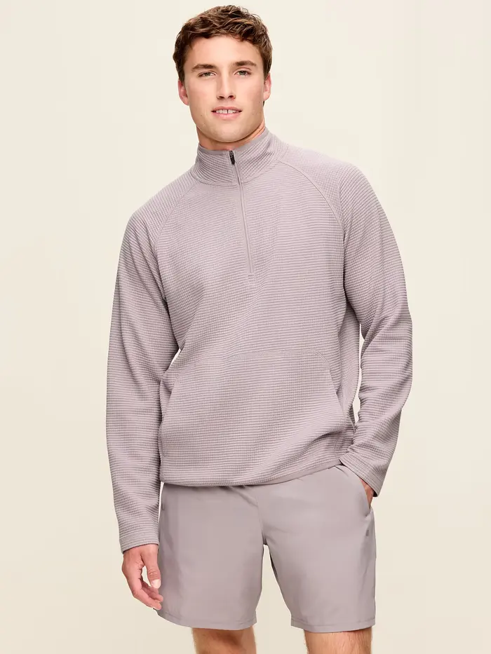 Quarter-Zip Performance Pullover - Mockingbird
