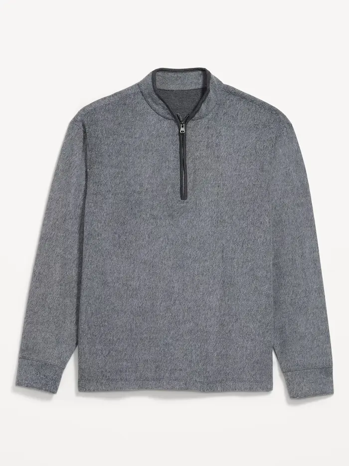 Quarter-Zip Pullover - Dusk Navy