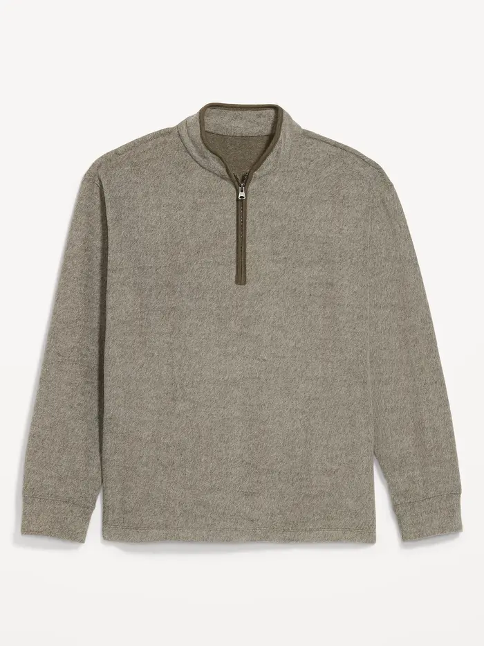 Quarter-Zip Pullover - Heritage Green