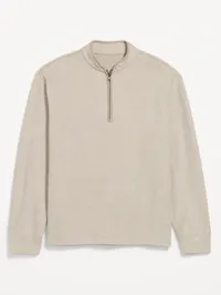 Quarter-Zip Pullover - Howlite — view 2