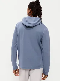 Recharge Knit Waffle Pullover Hoodie - Wintry Waters — view 2