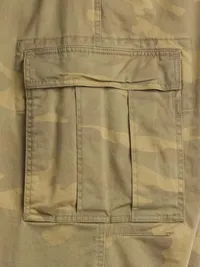 Relaxed Cargo Pants - CAMO — view 5