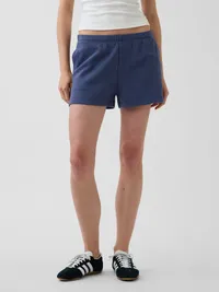 Relaxed Easy Shorts - Blue — view 2
