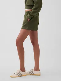 Relaxed Easy Shorts - Olive green — view 3