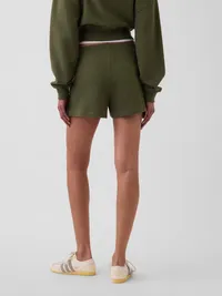 Relaxed Easy Shorts - Olive green — view 4