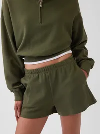 Relaxed Easy Shorts - Olive green — view 5