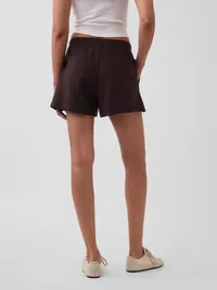 Relaxed Easy Shorts - Terra brown — view 4