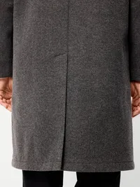 Relaxed Long Topcoat - Black Jack — view 5