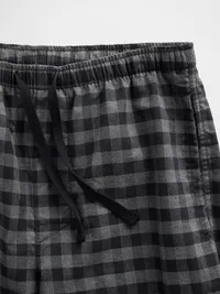 Relaxed PJ Pants - Black plaid — view 3