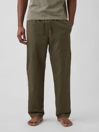 Relaxed PJ Pants - Olive Green — view 2