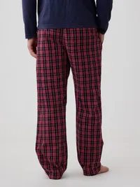 Relaxed PJ Pants - RED MULTI PLAID — view 3