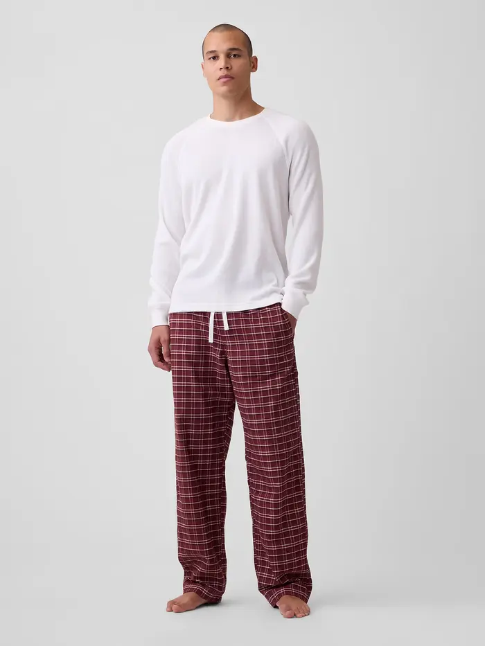 Relaxed PJ Pants - Red plaid