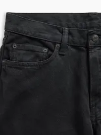 Relaxed Straight Jeans - moonless night — view 5