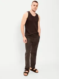 Relaxed Sweater Tank - Brown — view 3