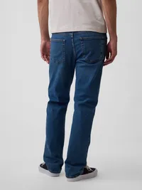 Relaxed Taper Jeans - Medium Wash — view 4