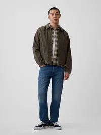 Relaxed Taper Jeans - Medium Wash — view 5