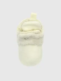 Robeez Sullivan Snap Booties - Ivory — view 3