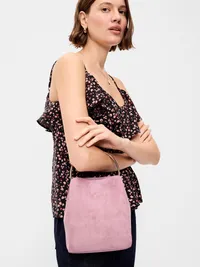 Romantic Ring Handle Bag - Rose Dawn — view 2