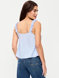Rosette-Strap Tank Top - Float Your Boat — view 2