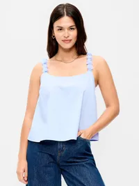 Rosette-Strap Tank Top - Float Your Boat — view 5