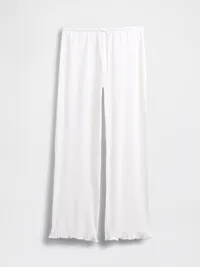 Ruffle PJ Pants - Fresh white — view 4