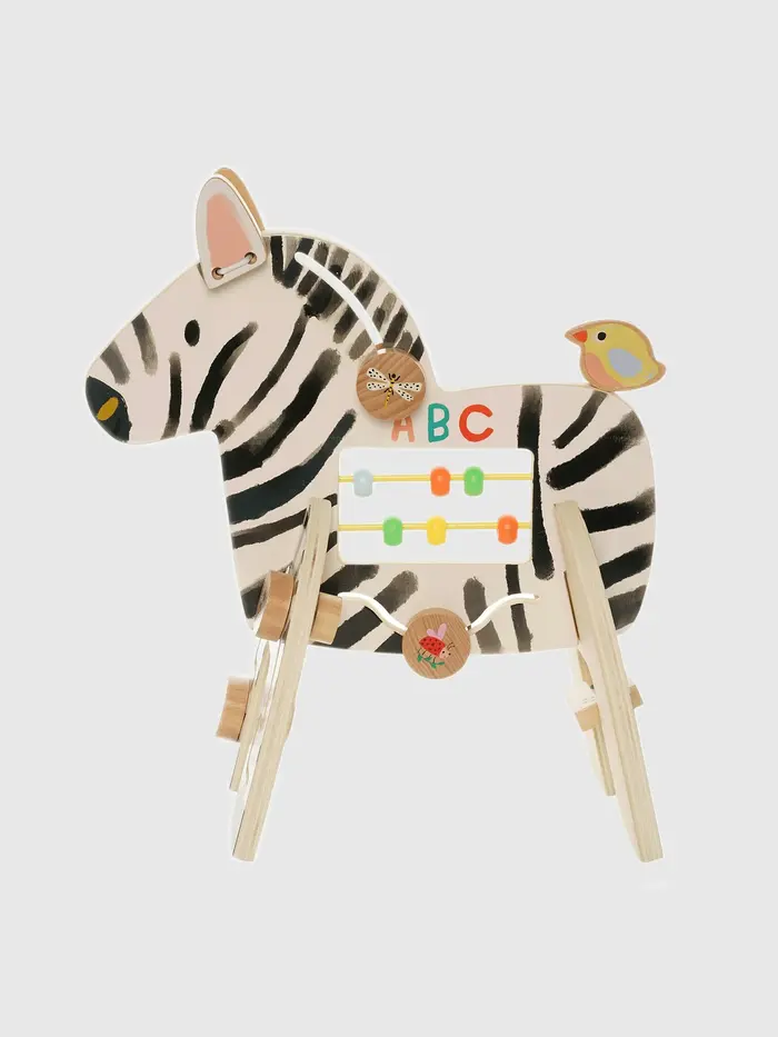 Safari Zebra Activity Toy - Multi