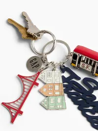 San Francisco Bag Charm - San Francisco Multi — view 3