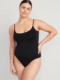 Seamless Cami Bodysuit - Black Jack — view 5