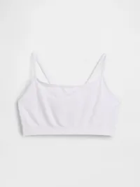 Seamless Racerback Bralette - Optic white — view 5