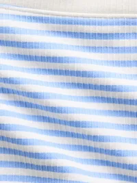 Seamless Shorty - Moore blue mini stripe — view 3