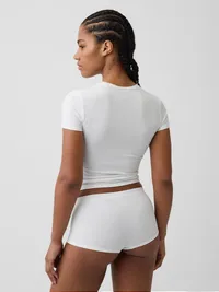 Seamless Shorty - Optic white — view 2