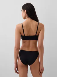 SecondSkin Bralette - True black — view 2