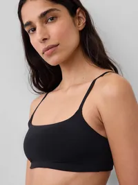 SecondSkin Bralette - True black — view 3