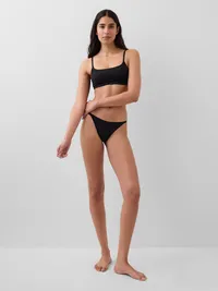 SecondSkin Bralette - True black — view 4