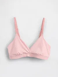 SecondSkin Crossover Bralette - Pure pink — view 5