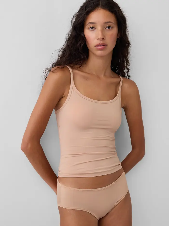 SecondSkin Tank Top - Blush beige