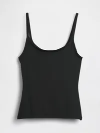 SecondSkin Tank Top - True black — view 5