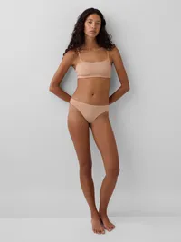 SecondSkin Thong - Blush beige — view 3