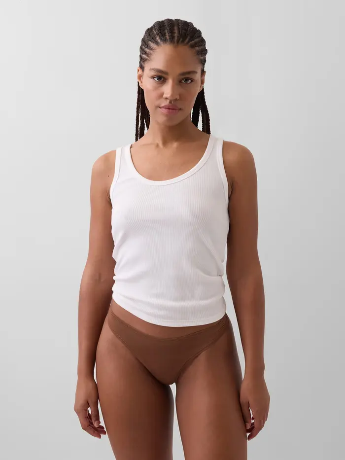 SecondSkin Thong - Cacao brown