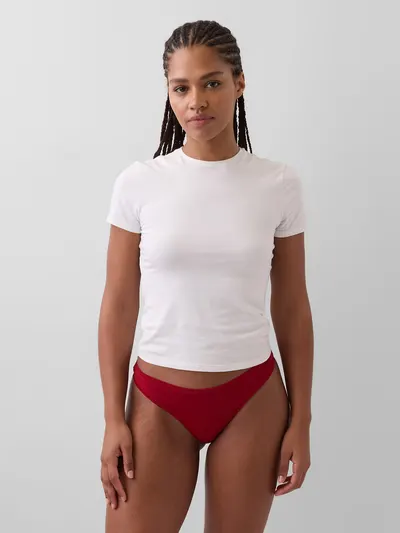 SecondSkin Thong - Sled red