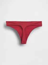 SecondSkin Thong - Sled red — view 5