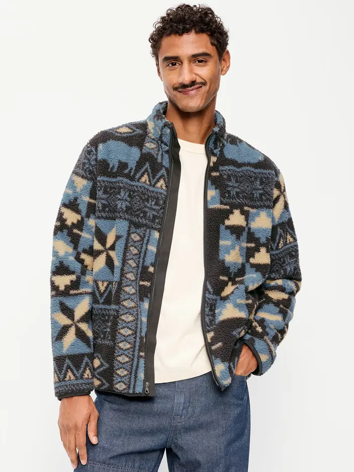 Sherpa Full-Zip Jacket - Blue Buffalo