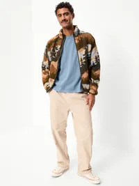 Sherpa Full-Zip Jacket - Forest — view 3