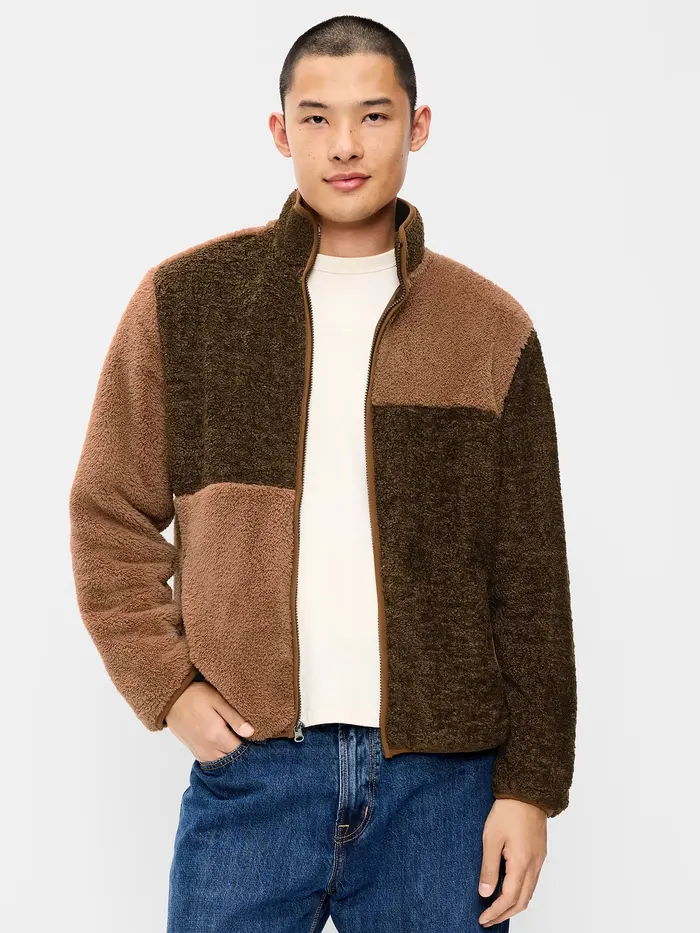 Sherpa Full-Zip Jacket - Wish Bone