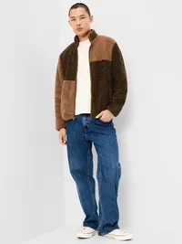 Sherpa Full-Zip Jacket - Wish Bone — view 3