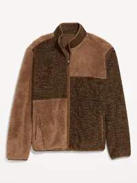 Sherpa Full-Zip Jacket - Wish Bone — view 4
